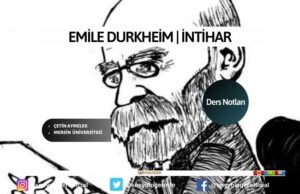 durkheim intiharlari