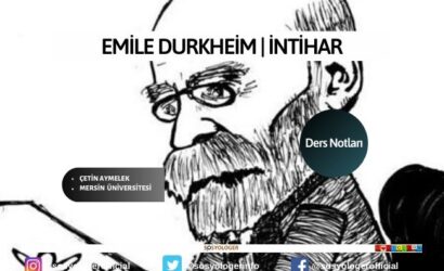 durkheim intiharlari