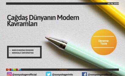 cagdas dünyanın modern kavramlari