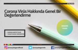 corona virüs degerlendirme