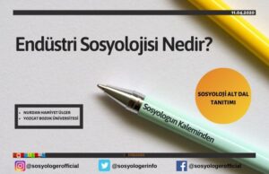 endüstri sosyolojisi nedir