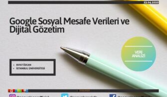 google sosyal mesafe verileri