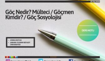 Göç Nedir? Mülteci Kimdir?