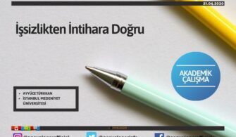 İşsizlikten İntihara Doğru