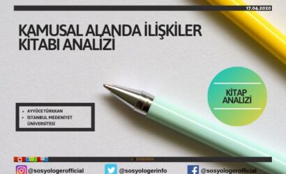 kamusal alanda iliskliler kitabi 1