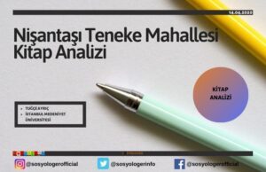 nisantasi teneke mahallesi kitap analizi
