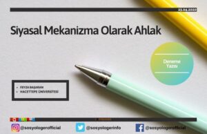 siyasal mekanizma olarak ahlak