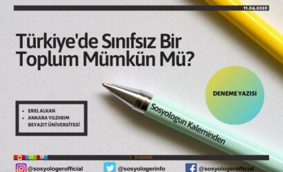 sınıfsız toplum mümkün mü