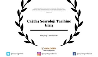 Çağdaş Sosyoloji Tarihine Giriş