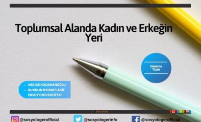 Toplumsal Alanda Kadın ve Erkeğin Yeri