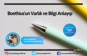 boethius varlık bilgi anlayisi