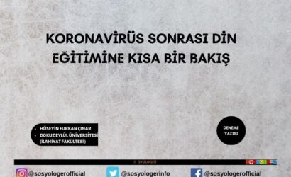 koronavirüs sonrasi din