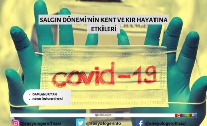 salgın doneminin kent kır hayatina etkileri