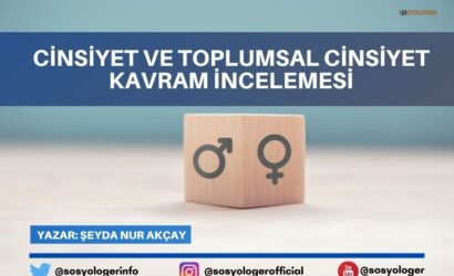 Cinsiyet Ve Toplumsal Cinsiyet Kavram Incelemesi