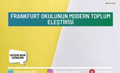 modern toplum elestirisi