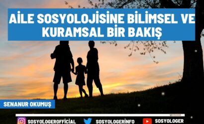 aile sosyolojisine kuramsal bakis