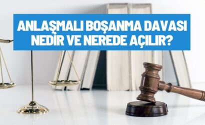 Anlaşmalı boşanma davası