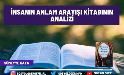 insanin anlam arayisi kitap analizi