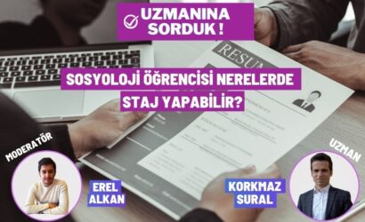 Sosyoloji öğrencisi nerelerde staj yapabilir?
