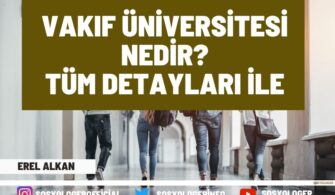 Vakıf Üniversitesi Nedir