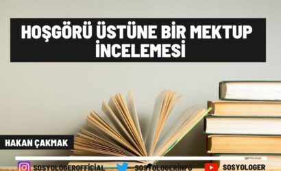 Hoşgörü Üstüne Bir Mektup İncelemesi