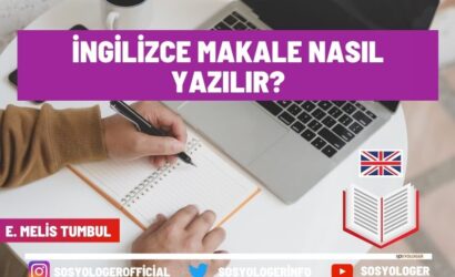 ingilizce makale nasil yazilir