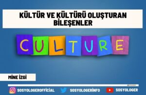 kulturu olusturan bilisenler