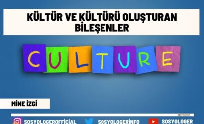 kulturu olusturan bilisenler