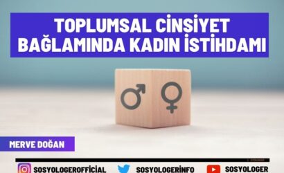toplumsal cinsiyet baglaminda kadin istihdami