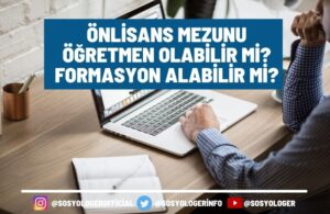 onlisans mezunu ogretmen olabilir mi