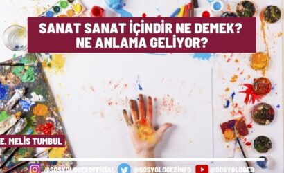 sanat sanat icindir