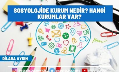 sosyolojide kurum