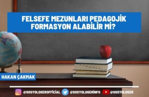 felsefe mezunlari pedagojik formasyon alabilir mi