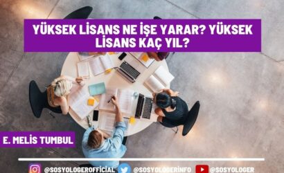 yuksek lisans ne ise yarar