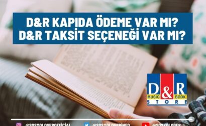 D&R Kapıda Ödeme Var Mı?