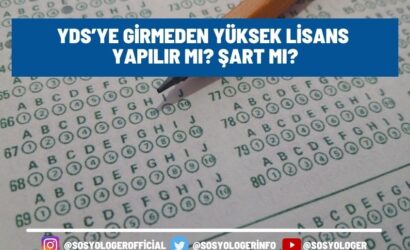 YDS’YE Girmeden Yüksek Lisans Yapılır Mı?