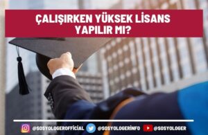 calisirken yuksek lisans yapilir mi