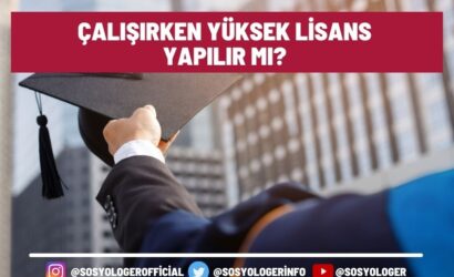 calisirken yuksek lisans yapilir mi
