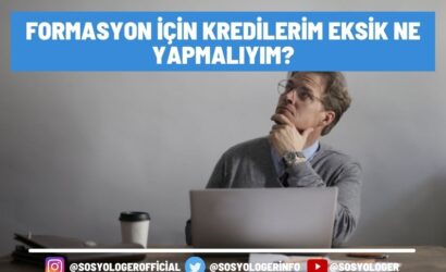 formasyon icin kredilerim eksik ne yapmaliyim