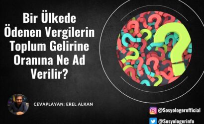 Bir Ülkede Ödenen Vergilerin Toplum Gelirine Oranına Ne Ad Verilir?