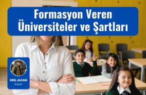 formasyon veren universiteler