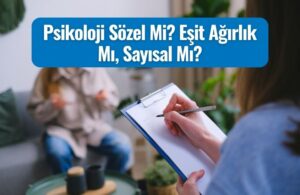 psikoloji sozel mi