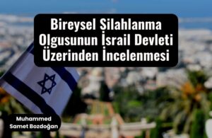 bireysel silahlanma israil