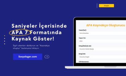 apa kaynakca olusturucu