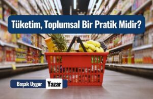 tuketim toplumsal bir pratik midir