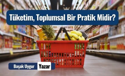 tuketim toplumsal bir pratik midir