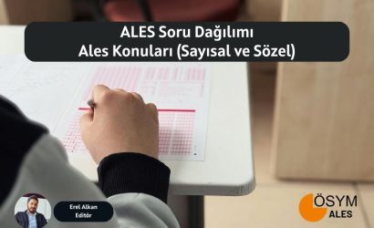 ales soru dagilimi