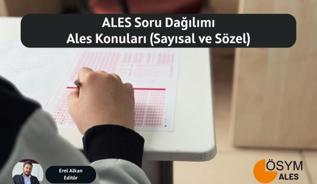 ales soru dagilimi